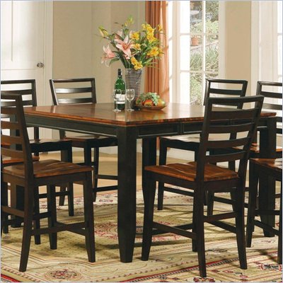 Counter Height Dining Sets on Silver Abaco 5 Piece Counter Height Dining Table Set   Ab500pt 5pc Pkg