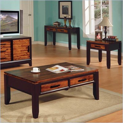 Steve Silver Company Abaco 3 Piece Coffe Table Set