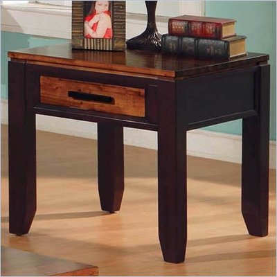 Steve Silver Company Abaco End Table in Espresso