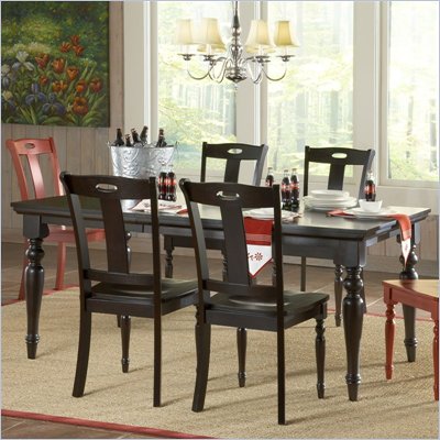 Steve Silver Company Barbados Casual Dining Table in Chocolate Finish