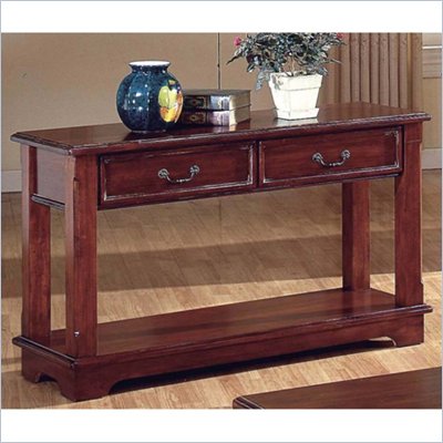 Steve Silver Company Barrington Warm Cherry Sofa Table
