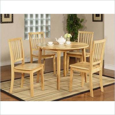 Steve Silver Company Branson Double Drop Leaf Table in Natural