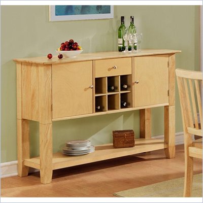 Steve Silver Company Branson Server in Natural
