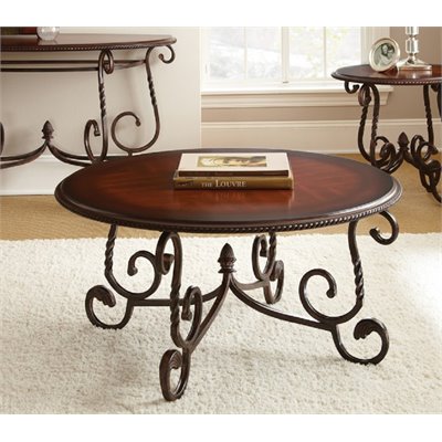 Steve Silver Company Crowley Cherry Coffee Table