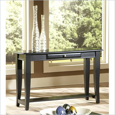 Steve Silver Company Hamilton Sofa Table in Black