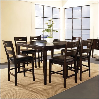 Steve Silver Company Ice 7 Piece Counter Height Dining Set
