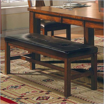 Steve Silver Company Lakewood Rich Oak Dining Bench