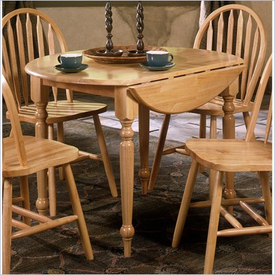 Steve Silver Company Double Drop Leaf Table in Natural