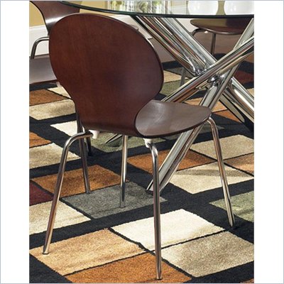 Steve Silver Company Lexie Side Chair in Espresso