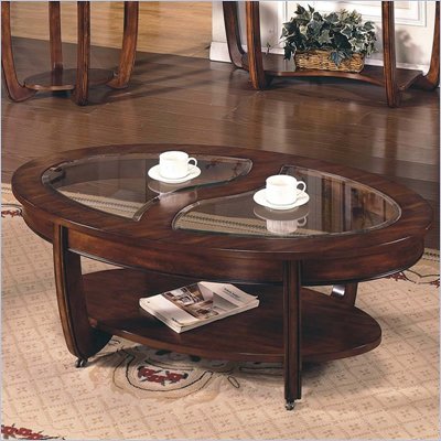 Steve Silver Company London Coffee Table with Casters