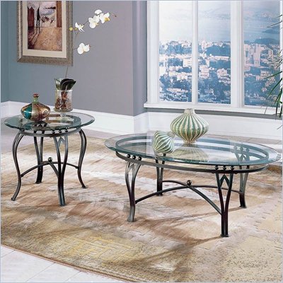 Steve Silver Company Madrid 3 Piece Coffee Table Set
