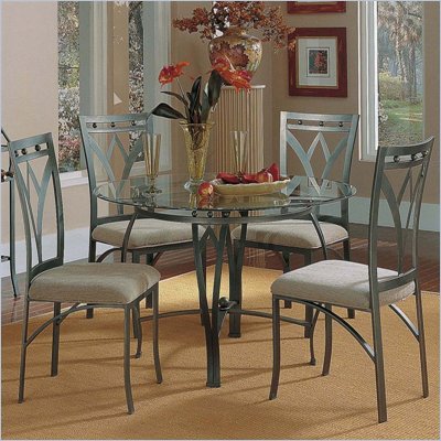 Steve Silver Company Madrid 5-Piece Dining Table Set