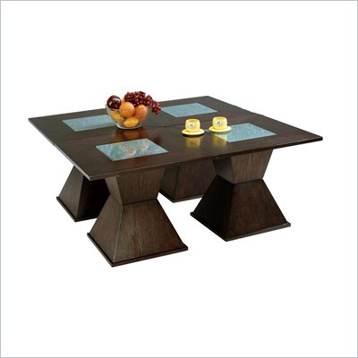 Steve Silver Company Malcolm 24 Inch Square Cocktail Table