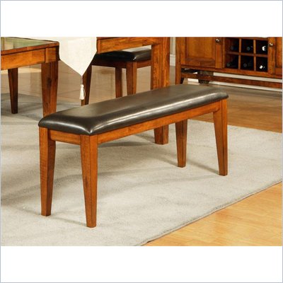 Steve Silver Company Mango Bench in Light Oak