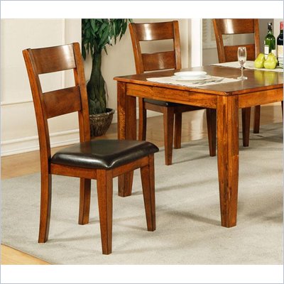Steve Silver Company Mango Side Chair in Light Oak