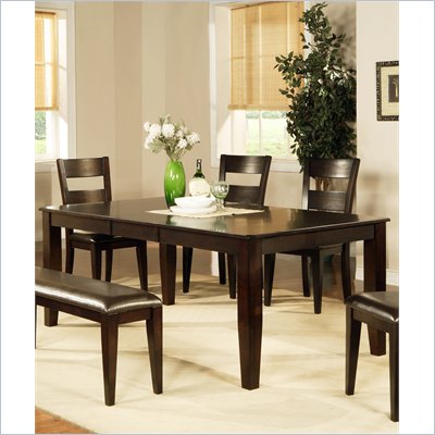 Steve Silver Company Mango Table with 18 Inch Butterfly Leaf