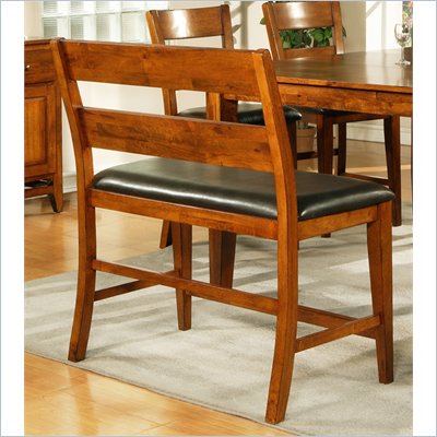Steve Silver Company Mango Counter Bench in Light Oak