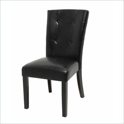 Steve Silver Company Monarch Parsons Chair in Black