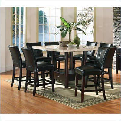 Steve Silver Company Monarch  54 Inch Marble  Storage Table