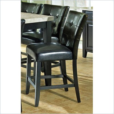 Steve Silver Company Monarch Counter Parsons Chair in Black