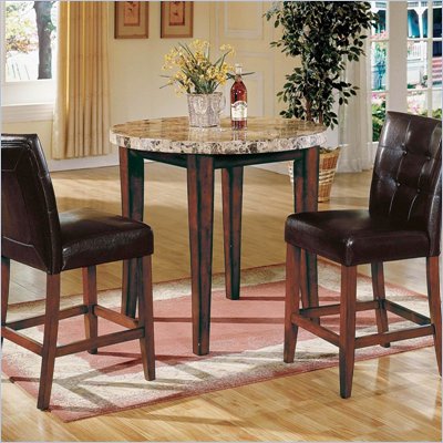 Steve Silver Company Montibello 3 Piece Dining Set (Free Chair Included)