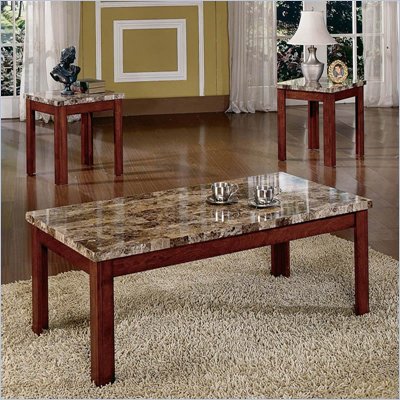 Steve Silver Company Montibello Coffee Table and End Table Set