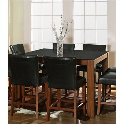 Steve Silver Company Onyx Glass Top Counter Table