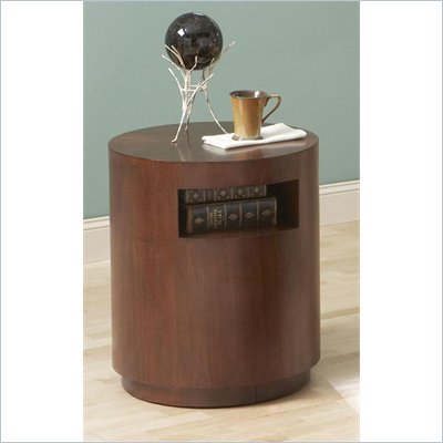 Steve Silver Company Orbit End Table in Cherry