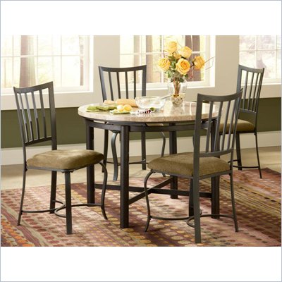 Steve Silver Company Paloma White Marble Top Table