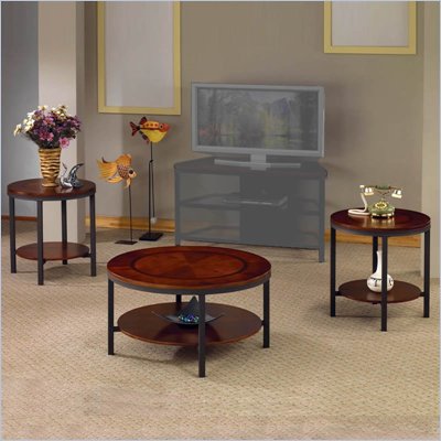 Steve Silver Company Trisha 3 Piece Coffee Table Set