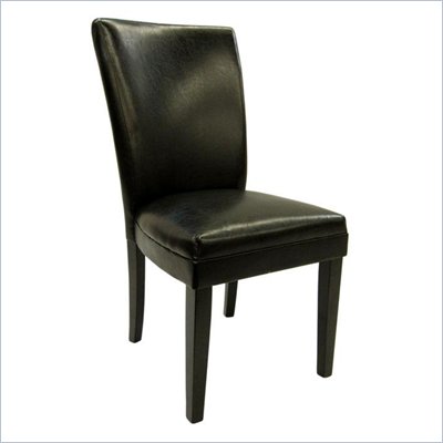 Steve Silver Company Willow Parsons Chair in Black