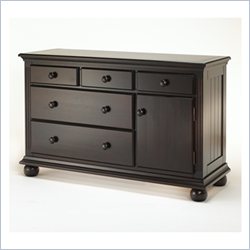 Sorelle Vista Combo Dresser in Espresso