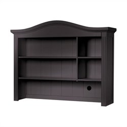 Sorelle Vista Combination Wood Baby Changer Hutch in Espresso Finish