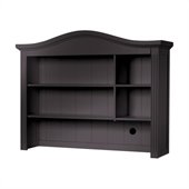 Sorelle Vista Combination Wood Baby Changer Hutch in Espresso Finish 