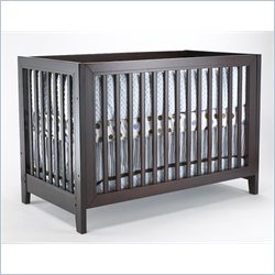 Sorelle City Lights Commuter Convertible Crib in Espresso