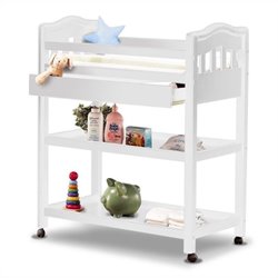 Sorelle Nicki Solid Pine Changing Table in French White Best Price