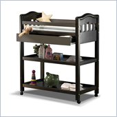 Sorelle Nicki Solid Pine Changing Table in Espresso