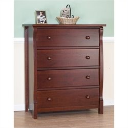 Sorelle Princeton 4 Drawer Chest in Cherry Best Price