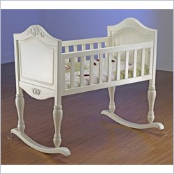 Sorelle Lisa Baby Cradle in French White