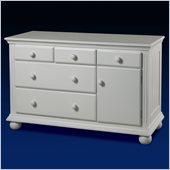 Sorelle Vista Combo Dresser in French White