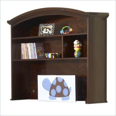 Sorelle Sophia Combination Baby Nursery  Hutch in Espresso