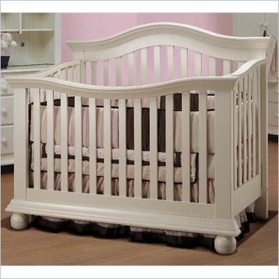 Sorelle Vista Couture Baby Crib in Espresso