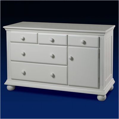 Sorelle Vista Combo Dresser in French White
