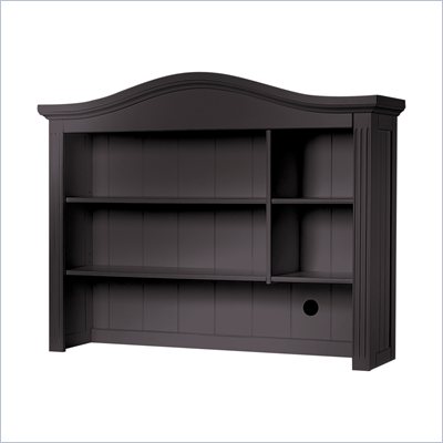 Sorelle Vista Combination Wood Baby Changer Hutch in Espresso Finish 