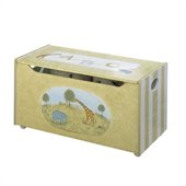 Teamson Kids Alphabet Hand Painted Kids Toy Chest/Box