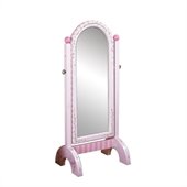 Teamson Kids Bouquet Hand Painted Girl's Standing Mirror