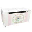ADD TO YOUR SET: Teamson Kids Bouquet Hand Painted Girl's Toy Chest/Box