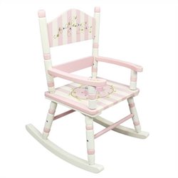 Teamson Kids Bouquet Hand Painted Girl's Rocker