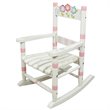 ADD TO YOUR SET: Teamson Kids Bouquet Hand Painted Girl's Rocking Chair