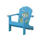 Teamson Kids Froggy Hand Painted Kids Porch Chair